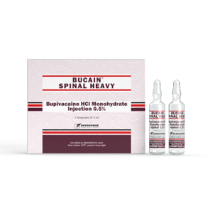 BUCAIN SPINAL HEAVY 0.5 % INJ