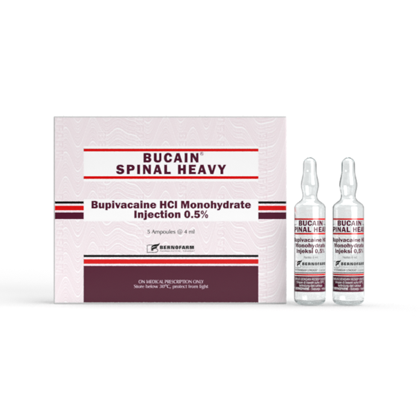 BUCAIN SPINAL HEAVY 0.5 % INJ